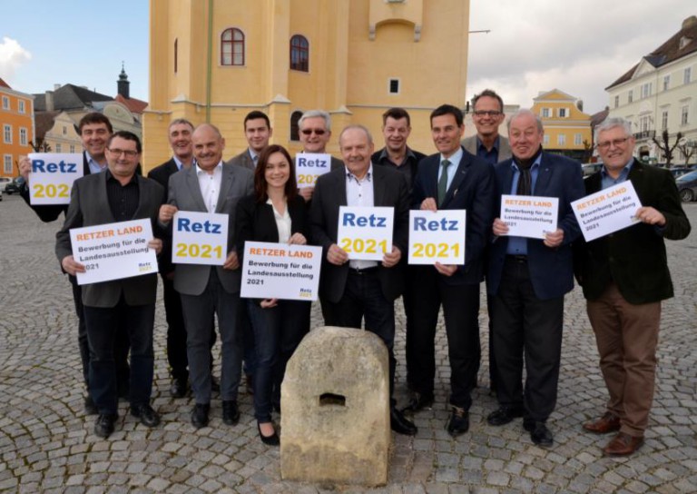 Wir für Retz unterstützt aktiv die Bewerbung zur Austragung der Landesausstellung 2021 in der Region Retz – Znojmo